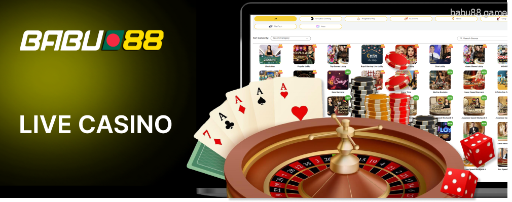 Babu88 offers over 600 in-play games