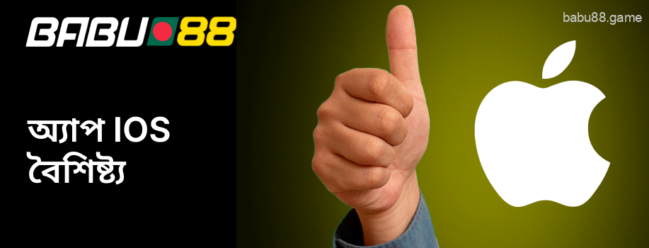 iOS এর জন্য Babu88 অ্যাপটিতে নির্দিষ্ট বৈশিষ্ট্য রয়েছে