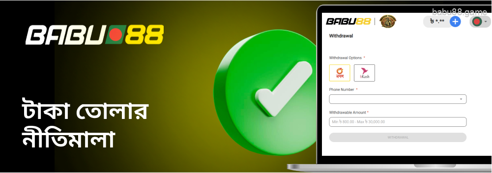 Babu88 প্রত্যাহার